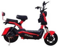 Электроскутер SPACE STRIKER 60B 800Вт 20А*г барабан/барабан свинцово-кислотный красный 2026