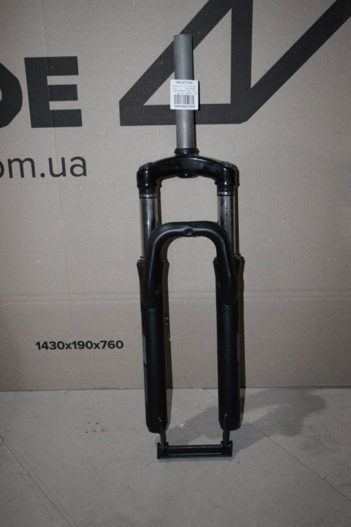 Вилка 27.5" ST 1-1/8" AM disc шток-180мм черно-красный (повреждение ЛКП), FRK-27.5-316