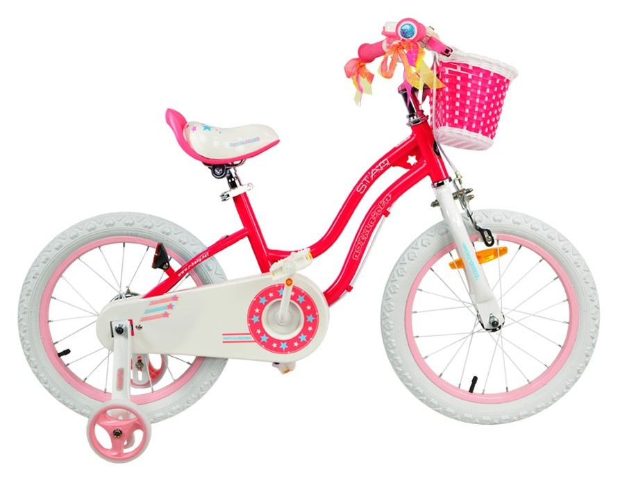 Велосипед RoyalBaby STAR GIRL 16", OFFICIAL UA, рожевий, RB16G-1-PNK