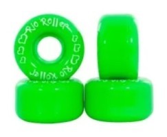 Запасные колеса для роликов в наборе Rio Roller S Green (RIO504)