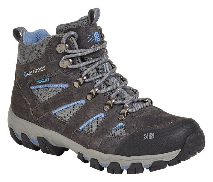 Черевики трекінгові жіночі Karrimor BODMIN MID 5 LADIES WEATHERTITE W 38 (5.0UK) Grey/colony blue (K898-GCB), RCH_11694