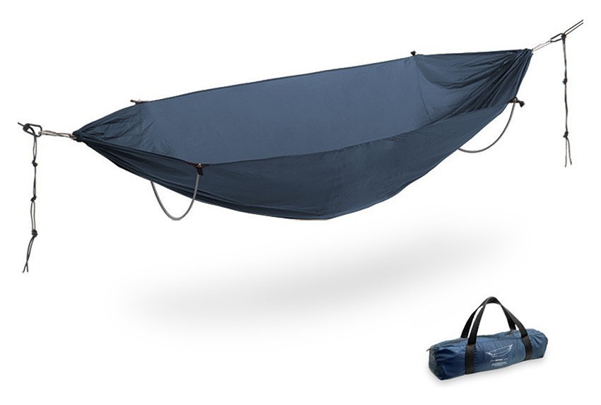 Гамак з дугами без перекидання Naturehike NH22DC008, темно-синій, FNR_6927595700747