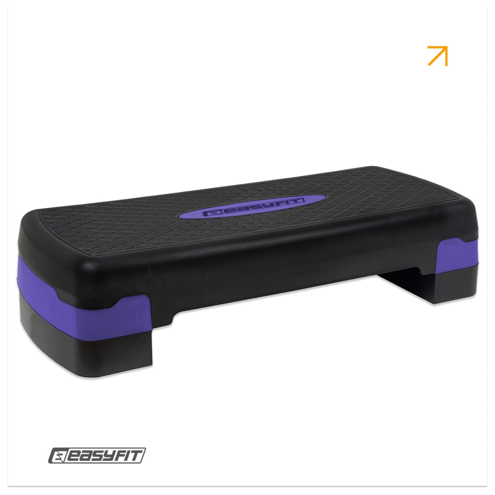 Степь-платформа EasyFit Step-B 2-ступенчатая фиолетовая, EFIT_EF-0540-V
