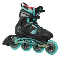 Роликові коньки для дорослих K2 VO2 90 PRO W 39 (8.0US) 250мм Black/light blue (3050104)