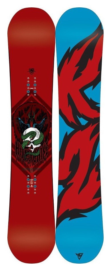 Сноуборд K2 HITMACHINE 155 Blue/red (1140012), RCH_20470