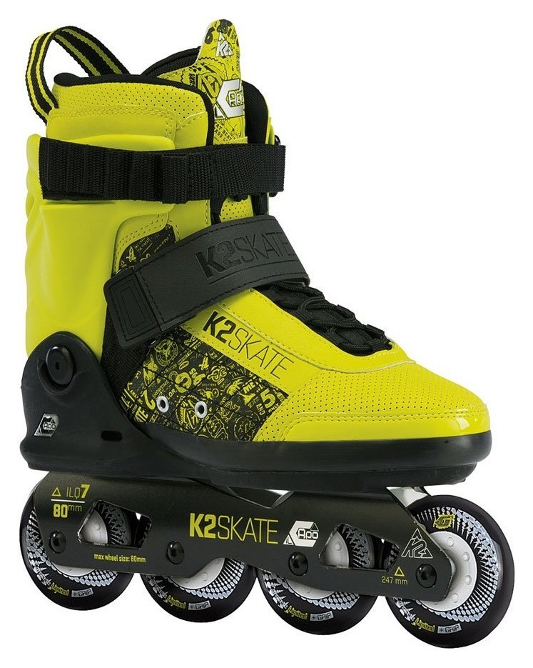 Роликові коньки для дорослих K2 IL CAPO M 43.5 (10.0US) 280мм Black/lime (3030022) O, RCH_22717
