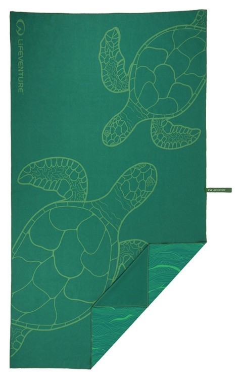 Lifeventure рушник Recycled Soft Fibre Trek Turtle Giant, 63624-Giant