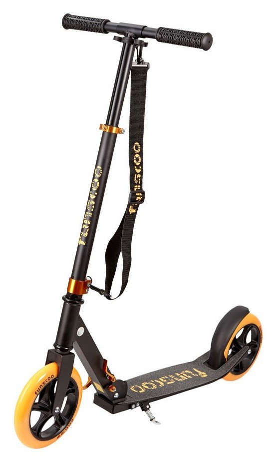 Самокат Funscoo 200 Black/orange (RT-O200-15), RCH_13649