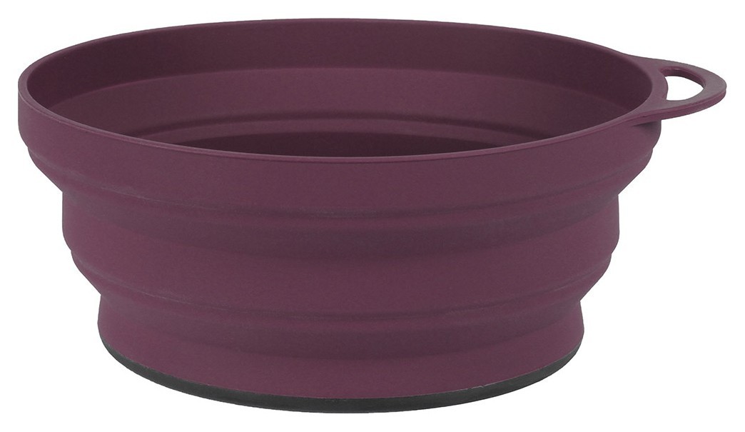 Lifeventure тарілка Silicone Ellipse Bowl purple, 75529