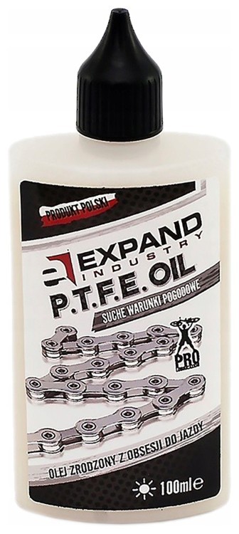 Мастило для ланцюга EXPAND Chain P.T.F.E. Oil для сухої  погоди 100 мл, CLU-016