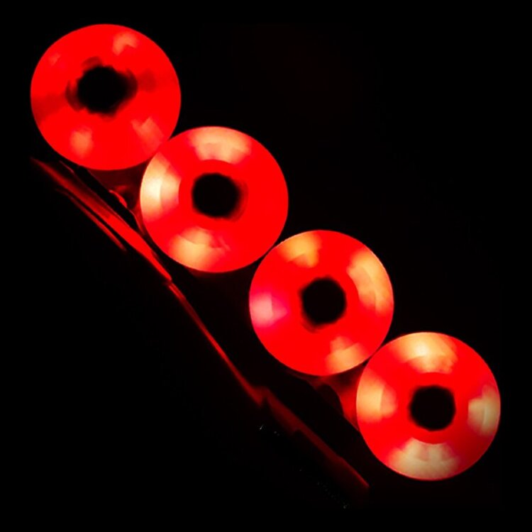 Колесо для роликів, що світяться Flying Eagle Lazerwheelz-Sparkle червоні 80 mm, 8708371