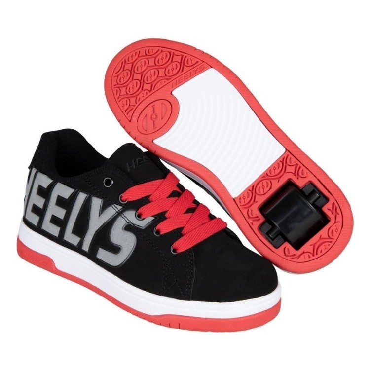 Роликові кросівки Heelys Split HE101382 Black Red, 1309441