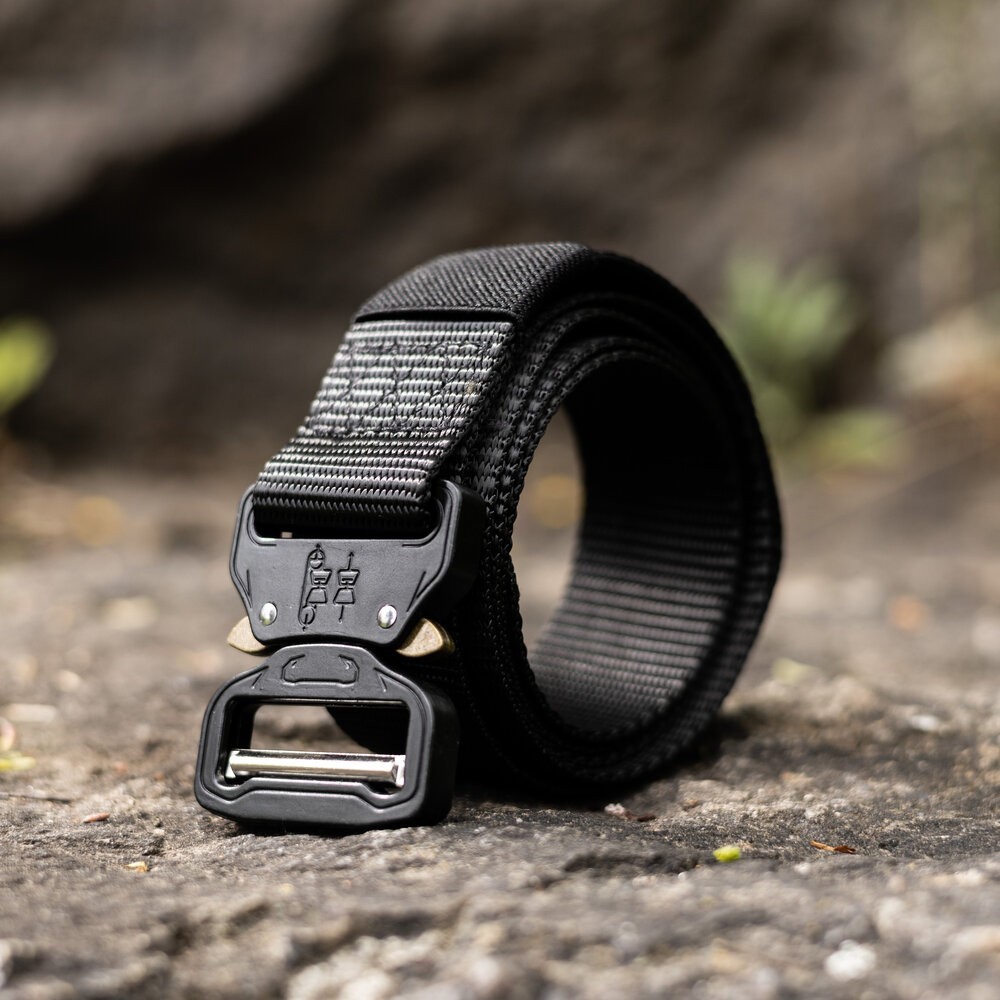 Ремінь Тактичний метал В2 Чорний, POB_00000005501