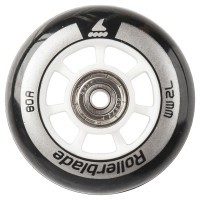 Колеса с подшипниками Rollerblade Wheelkit 72/80A/SG5 natural