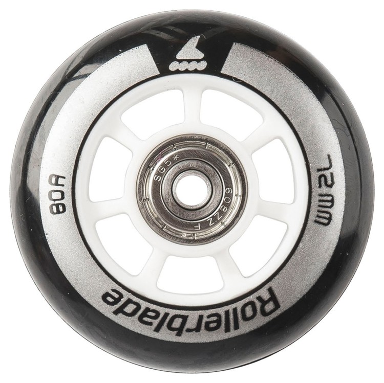 Колеса с подшипниками Rollerblade Wheelkit 72/80A/SG5 natural, 06950900-000