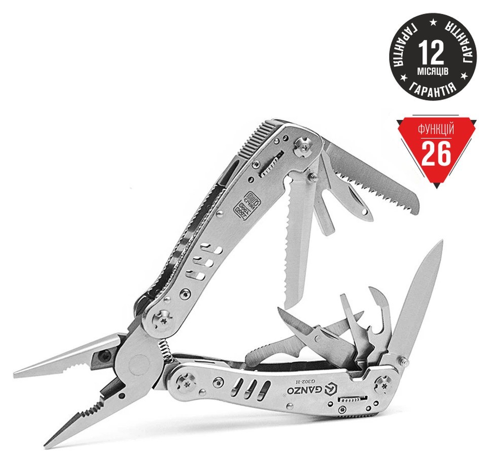 Мультитул Multi Tool Ganzo G302-H, FNR_G302-H