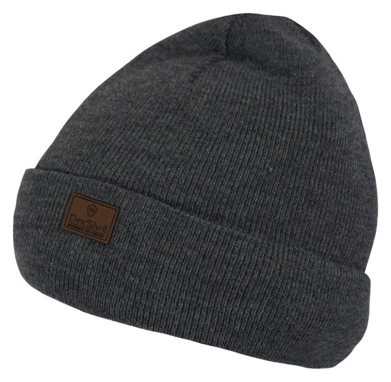 Водонепроницаемая шапка Dexshell, onesize (56-58 см), графитовый серый, FNR_DH30509HGY