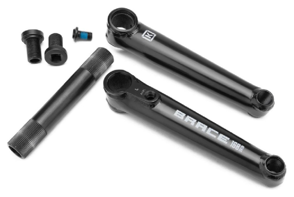 Шатуни KINK BMX Brace 160 мм. чорні, VELD_K5520BLK160