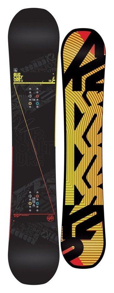Сноуборд K2 SUBCULTURE 156 Black/multicolor (1130023.1.1) O, RCH_20466