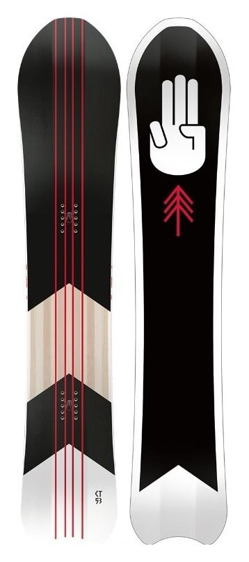 Сноуборд Bataleon CT 158 Black/white/red (10.20.CAM) O, RCH_20094