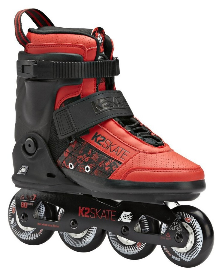 Роликові коньки для дорослих K2 IL CAPO M 45 (11.5US) 295мм Black/red (3040003) O, RCH_22714