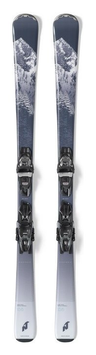 Ліжі гірські комплект Nordica WILD BELLE 74 W+TP2C-10 FDT 144см Grey/white (0A1272SB) WRH, RCH_15869