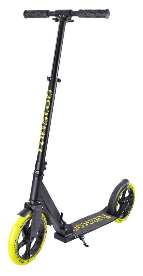 Самокат Funscoo 230 Black/Yellow (RT-Y230-15), RCH_13644