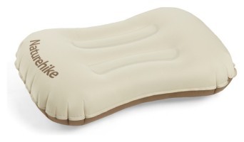 Подушка надувная ультралегкая Naturehike NH17T013-Z, 42х32 см, бежевая
