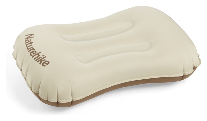 Подушка надувная ультралегкая Naturehike NH17T013-Z, 42х32 см, бежевая, FNR_6977465866110