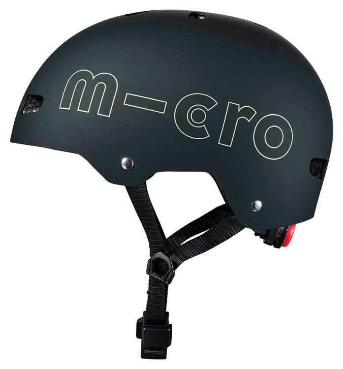 Захисний шолом MICRO - ЧОРНІЙ (52-56 cm, M), AC2096BX