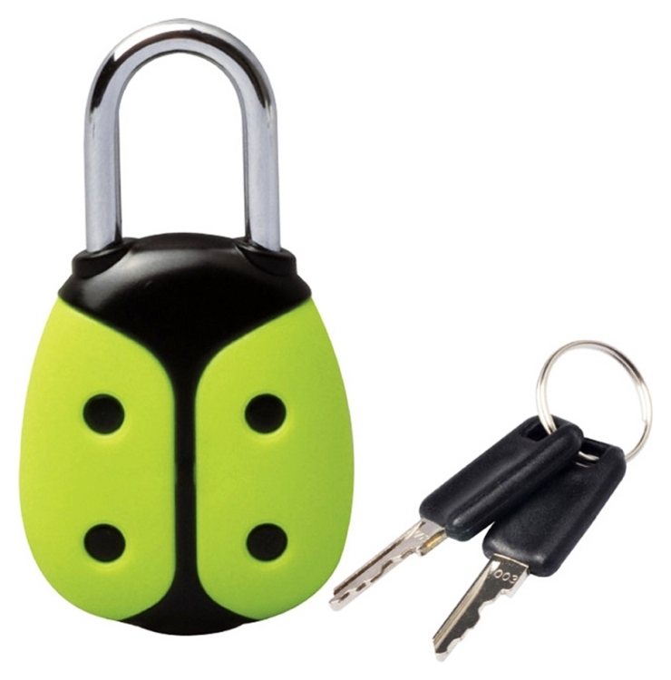 Munkees 3601 брелок-замок Padlock-Beetle green, 3601-GR