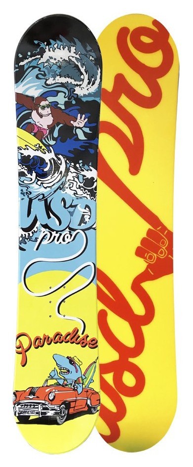 Сноуборд USD Pro PARADISE 130 Yellow (USB17J1P), RCH_20921