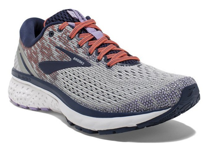 Кросівки жіночі Brooks GHOST 11 W 40 (8.5US) Grey/blue/coral (1202771B005), RCH_15178