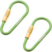 Munkees 3201 карабін Mini Link 3 мм x 48 мм (пара) grass green