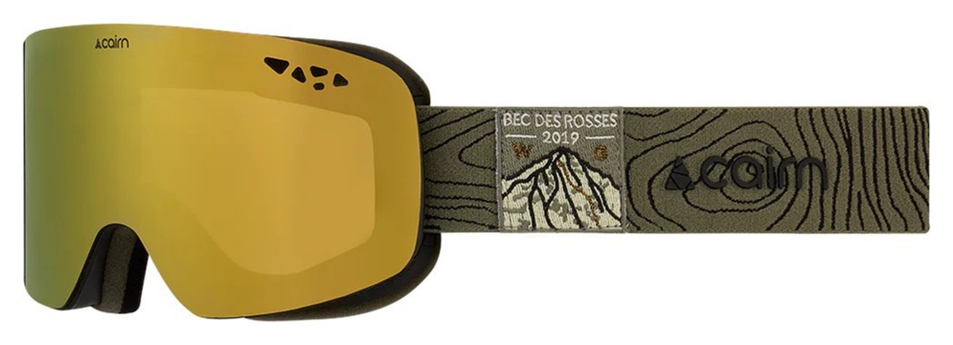 Cairn маска Origin CLX3 mat black-khaki, 0581671-8140