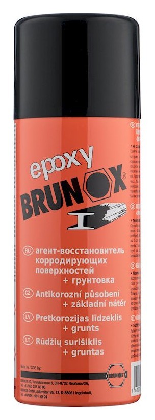 Перетворювач іржі та ґрунтовка 2-в-1, спрей Brunox Epoxy 400 ml, FNR_BR040EPRUCZ