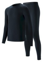 Комплект термобілизни чоловічої Naturehike NH22NY001, демісезон, розмір XXL, чорний