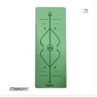 Коврик для йоги профессиональный EasyFit Pro каучук 5 мм Зеленый