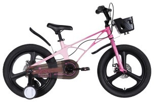 Велосипед MG 18" SPACE KID ANDROMEDA DD рама-10" рожево-малиновий 2026