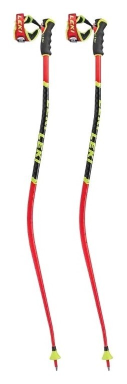 Палиці для гірських лыж Leki WORLDCUP GS-TBS 115см Fluorescent red/black/neon yellow (65067761-WRH), RCH_16783