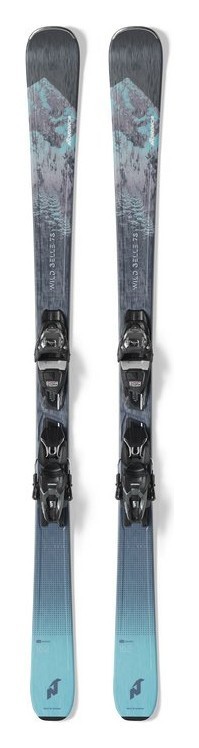 Ліжі гірські комплект Nordica WILD BELLE 78 W+TP2LT11 FDT 150см Anthrazite/aqua (0A1269SB) WRH, RCH_15860