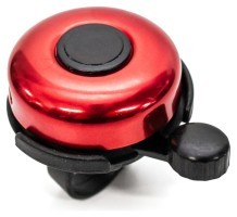 Звонок Алюминий 53 мм VLT BC-BB3204 красный классический AM (брендированная упаковка)