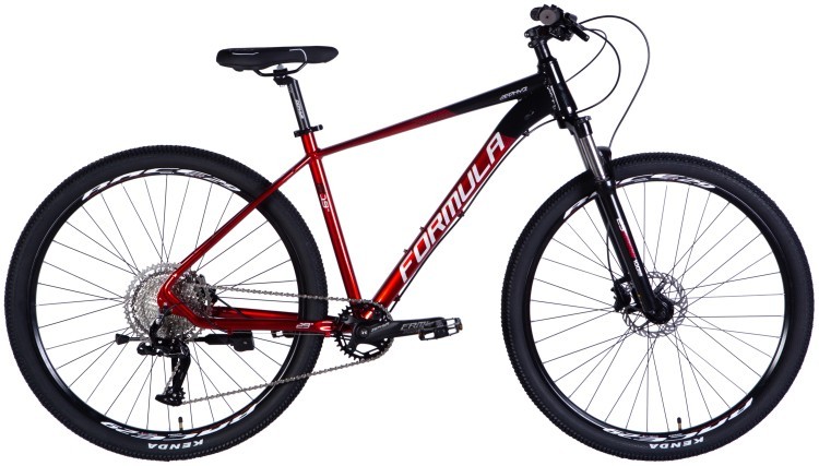 Велосипед AL 29" Formula ZEPHYR PRO HDD рама-19" чорно-червоний 2025, OPS-FR-29-388