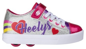 Роликовые кроссовки Heelys X2 Snazzy X2 HE100935 Silver Rainbow Hear