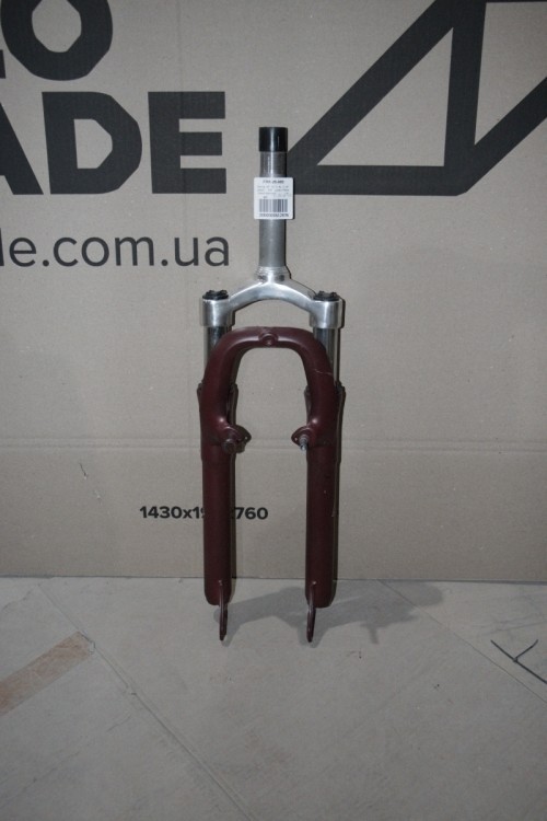 Вилка 26" ST + AL 1-1/8" резьб. AM шток-156мм темно-красный (повреждение ЛКП), FRK-26-A80