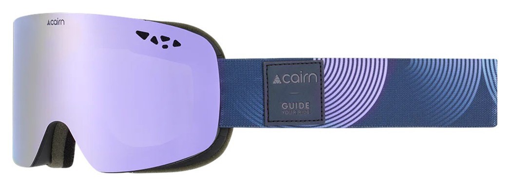 Cairn маска Origin CLX3 mat black-lilac, 0581671-8102