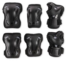 Захисний комплект Rollerblade SKATE GEAR 3 PACK L Black (069P0100)