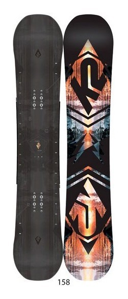 Сноуборд K2 SUBCULTURE 158 Black/brown/multicolor (11A0015), RCH_20462