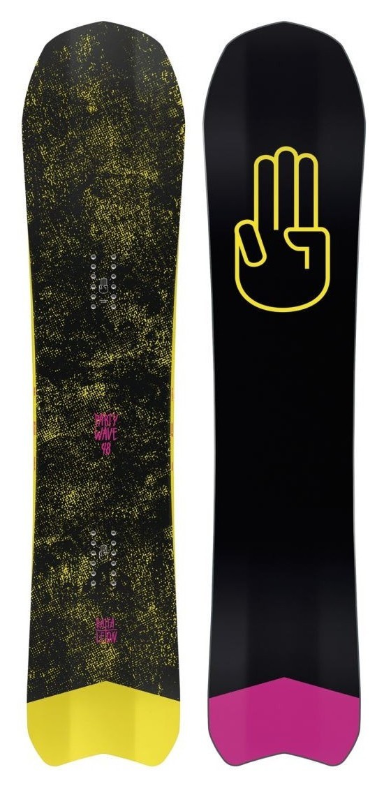 Сноуборд Bataleon PARTY WAVE 151 Black/Yellow/Violet (BA.21.10.PW) O, RCH_20079