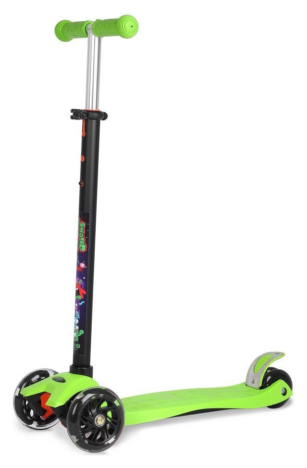 Самокат USD Pro Space Aliens Green (UES20K2S), RCH_13639